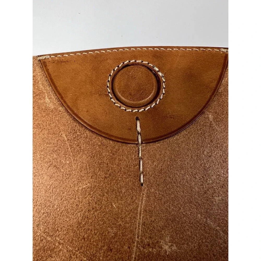 Boldrini Selleria Handmade Florentine Leather Clutch / Document Holder Italy